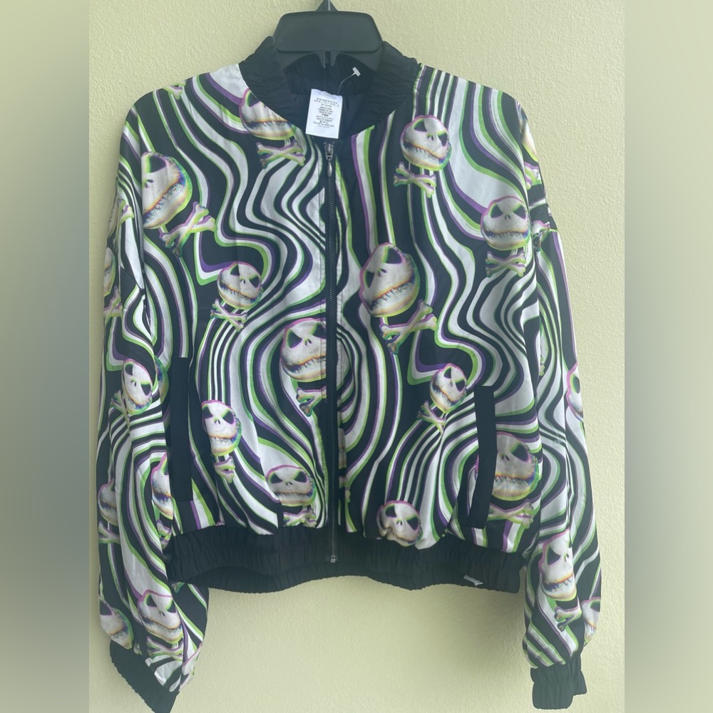 Disney Nightmare Before Christmas Jack Skellington jacket, size M, new with tags